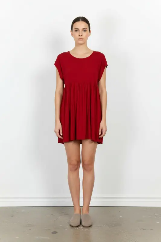 Robe Fluide Rouge - Taille L/40
