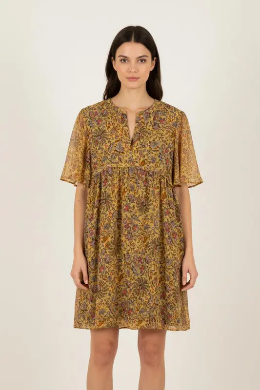 Robe jaune - Taille L/40