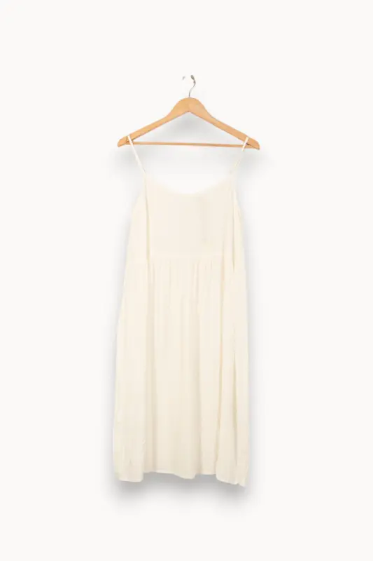 Robe Longue Blanche - Taille S/36 (Sous-robe)