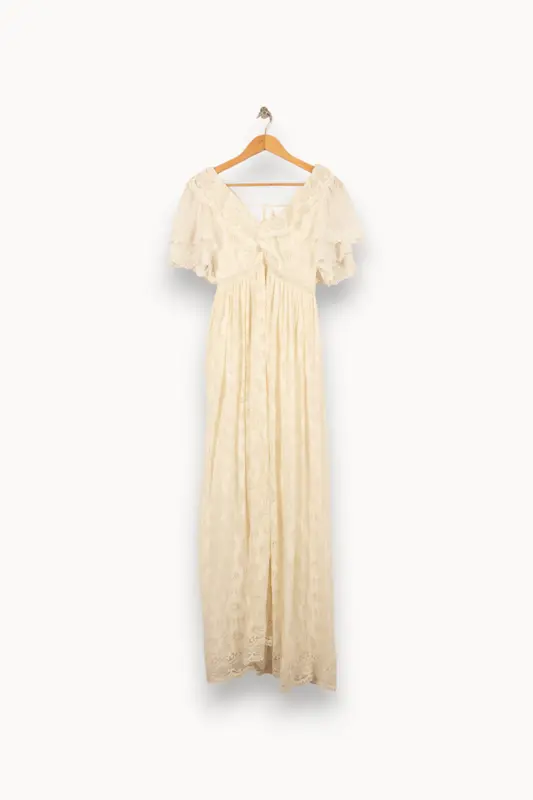 Robe Longue Blanche - Taille S/36