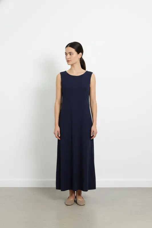 Robe longue bleue - Taille XL/42