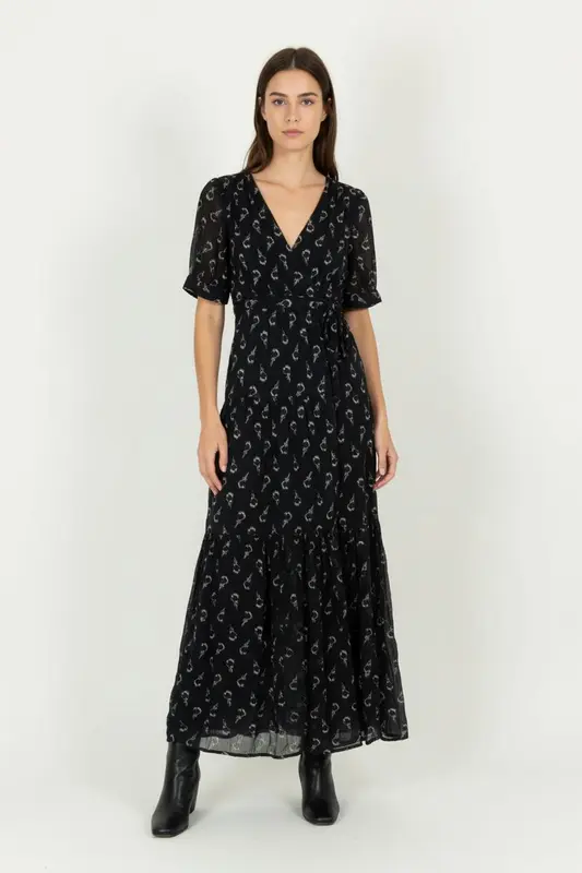 Robe Longue Bleue - Taille XS/34