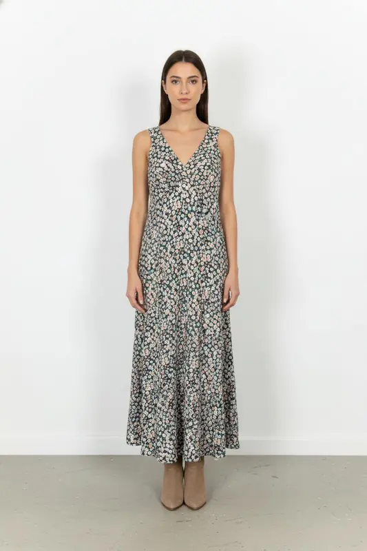 Robe Longue Fleurie Multicolore - Taille S/36