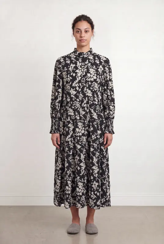 Robe Longue Noire et Blanche - Taille XL/42