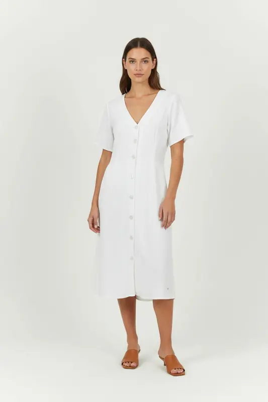 Robe Midi Blanche - Taille M/38