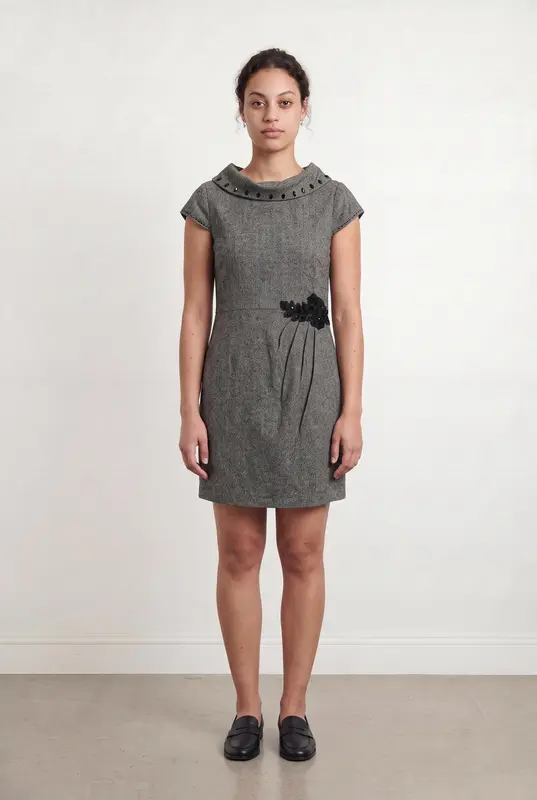 Robe Midi Grise - Taille L/40