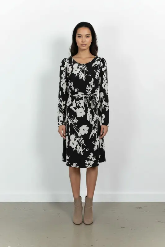 Robe Noire et Blanche - Taille L/40