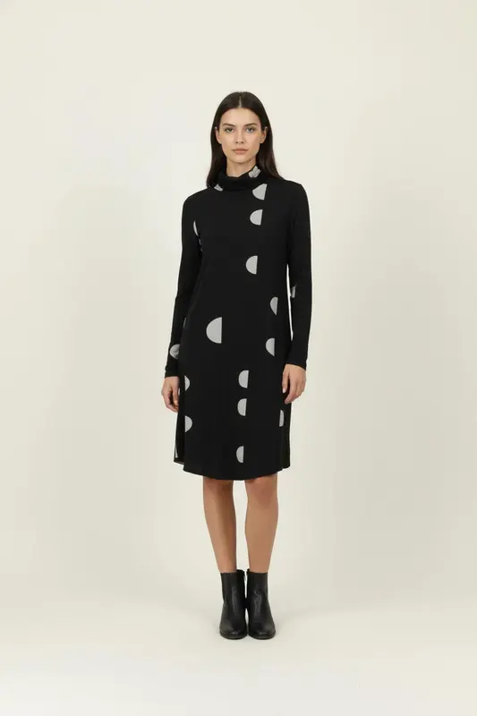 Robe Noire et Blanche - Taille XS/34