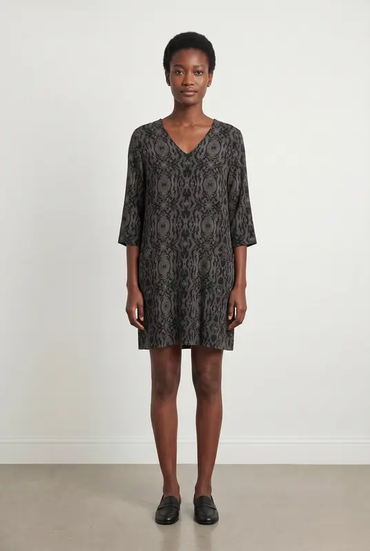 Robe Noire et Grise - Taille M/38