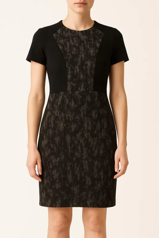 Robe Noire et Grise - Taille S/36