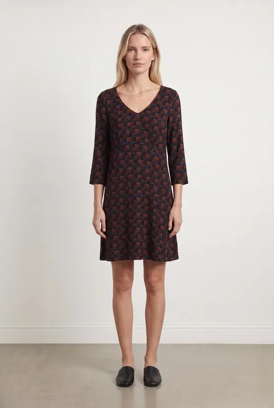 Robe Noire et Rouge - Taille M/38