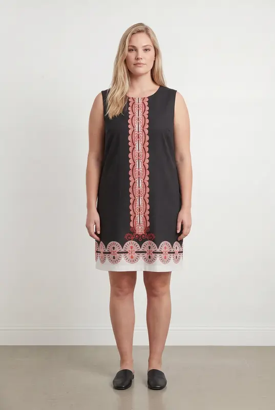 Robe Noire et Rouge - Taille XXL/44
