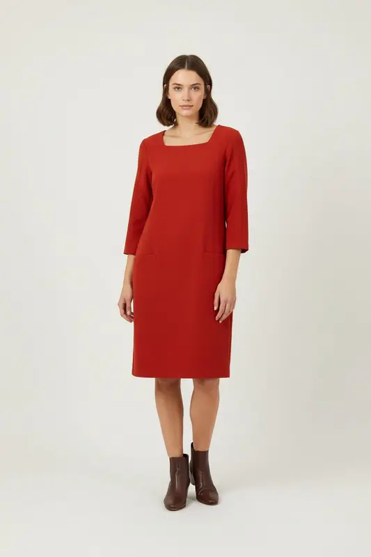 Robe Orange - Taille XL/42