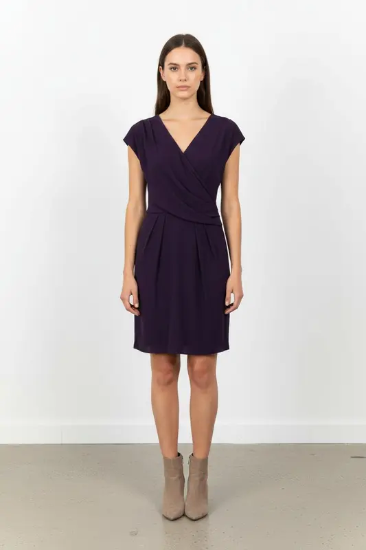 Robe Portefeuille Violette - Taille L/40