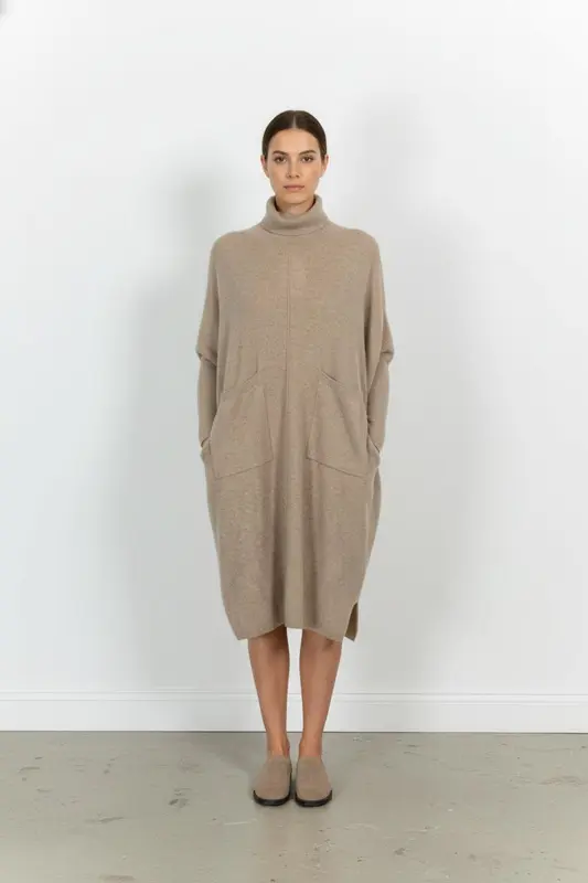 Robe Pull Beige - Taille XL/42
