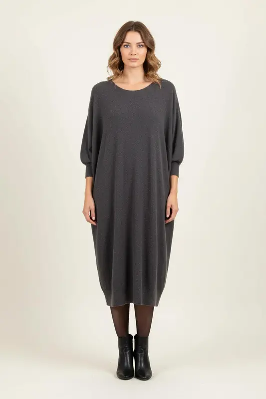 Robe Pull Grise - Taille S/36