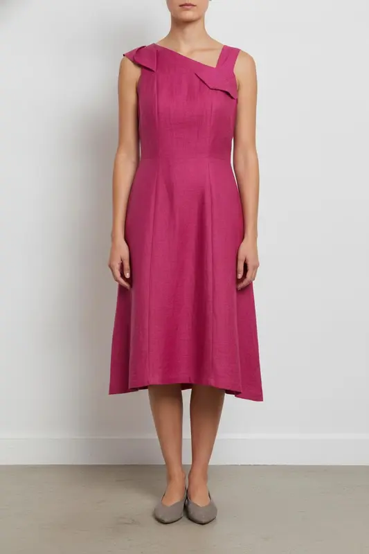 Robe rose foncé - Taille M/38