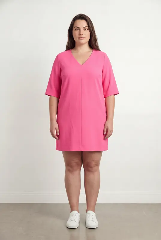 Robe Rose - Taille XXXL/46
