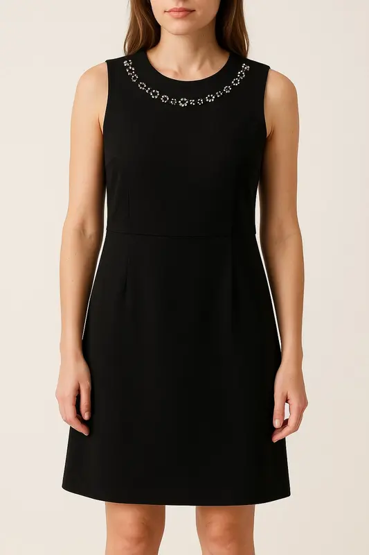 Robe Sans Manches Noire - Taille M/38
