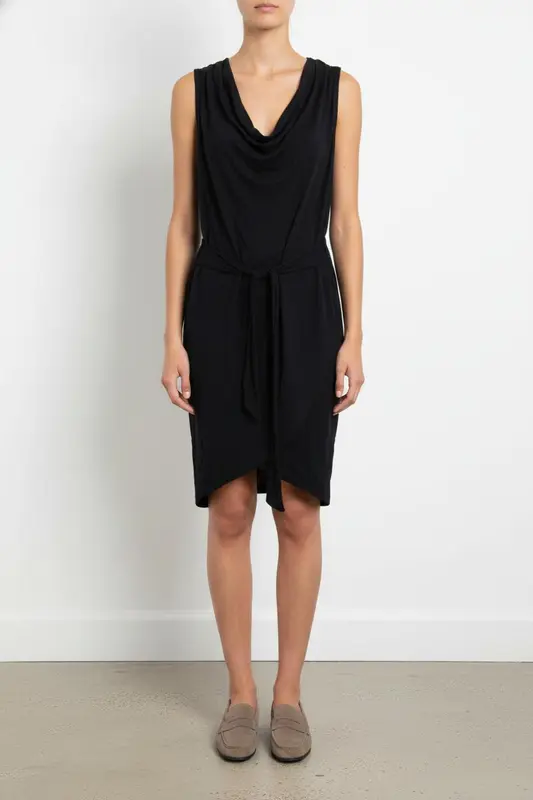 Robe Sans Manches Noire - Taille XS/34 - imparfaites