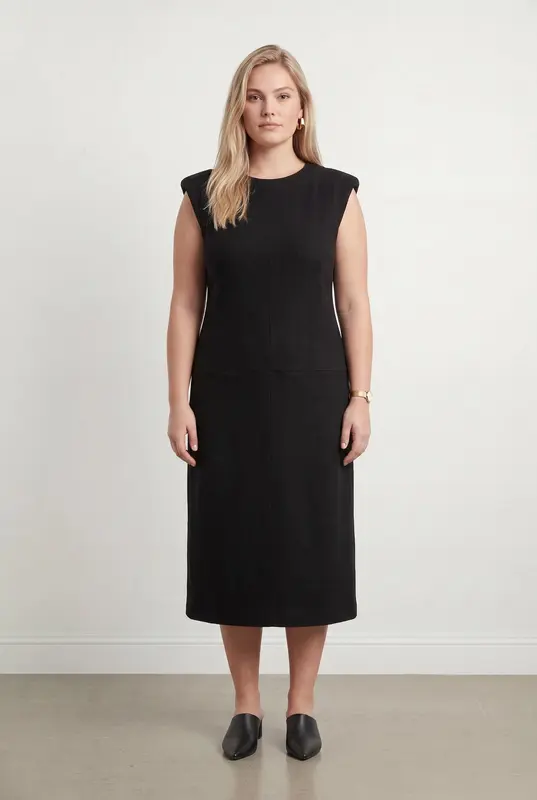 Robe Sans Manches Noire - Taille XXL/44