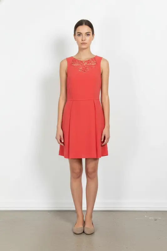 Robe Sans Manches Rose - Taille XS/34