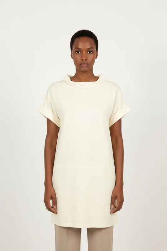 Robe T-shirt Blanche - Taille S/36