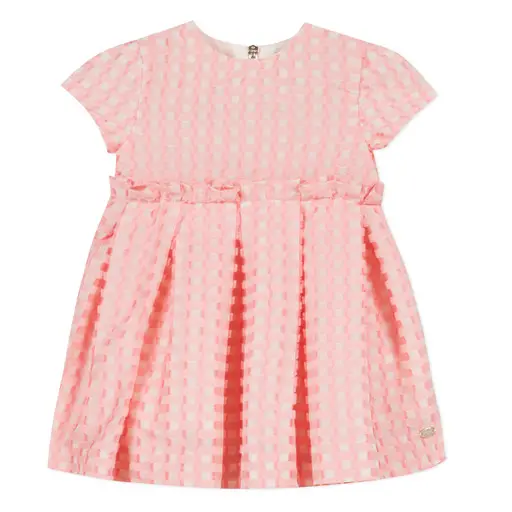 Robe Tartine et Chocolat rose nude jacquard 9 mois