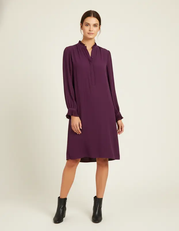 Robe violette - Taille S/36
