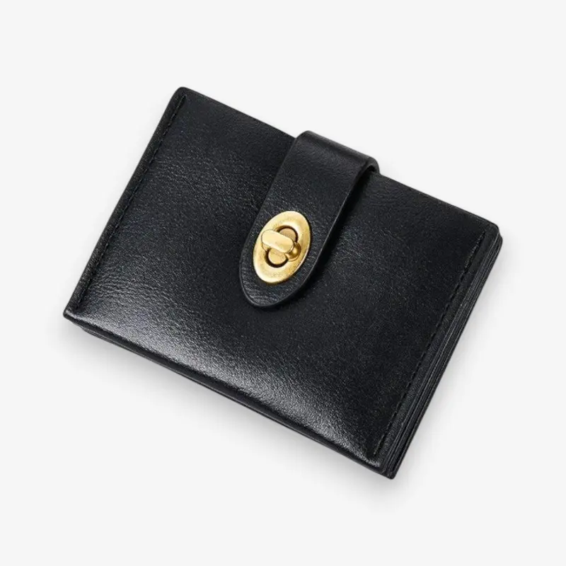 Robert – Mini Pochette Porte Monnaie avec Fermeture Bouton