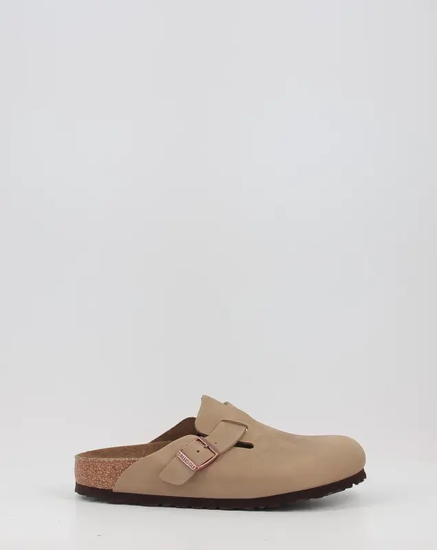 Sabots BIRKENSTOCK BOSTON LEOI taupe