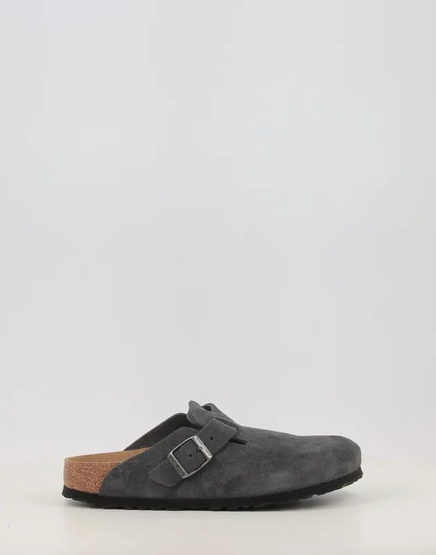 Sabots BIRKENSTOCK Boston LEVE Charcoal gris
