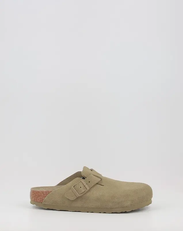 Sabots BIRKENSTOCK BOSTON LEVE Faded Khaki kaki