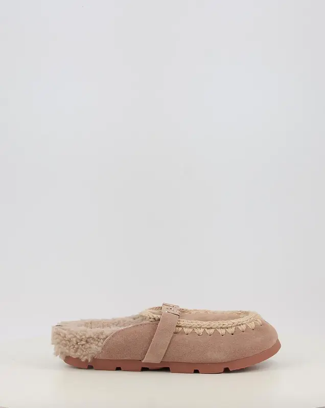 Sabots MOU WINTER BIO SLIDE - LOGO beige