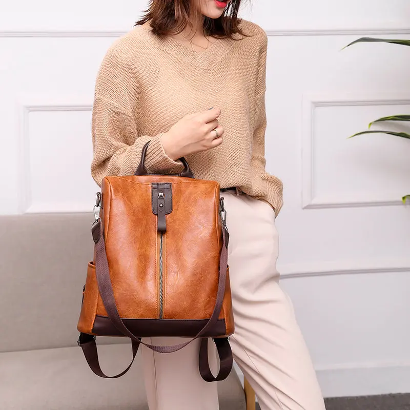 Sac à dos femme Lila à compartiments spacieux