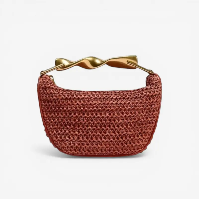 Sac à main compact avec poignée oscillante