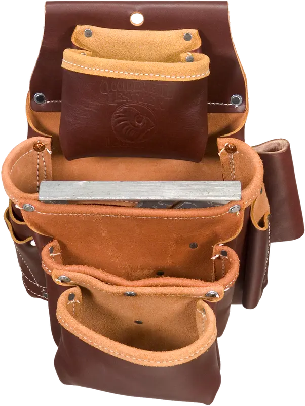 Sac amovible à 4 poches en cuir avec fermeture rapide OCCIDENTAL LEATHER 5062