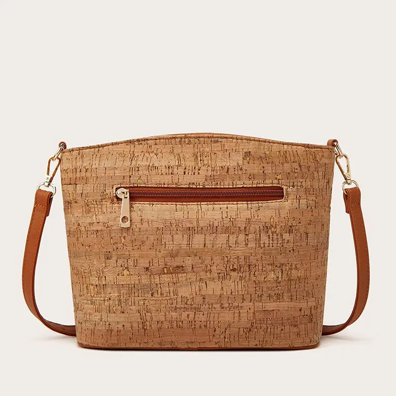 Sac bandoulière structuré patchwork