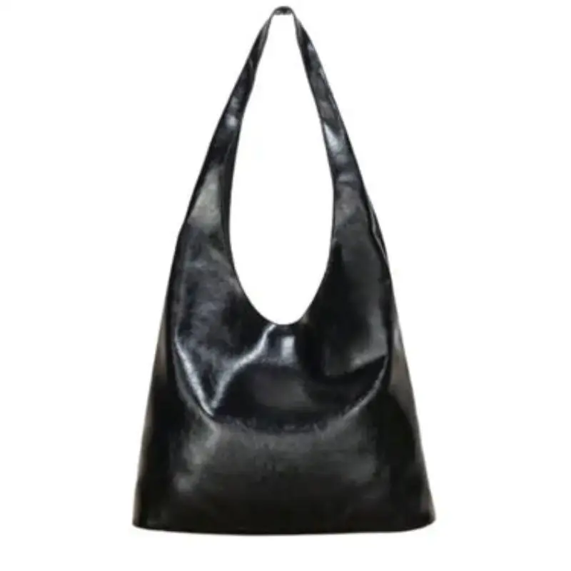 Sac cabas rectangulaire en cuir souple