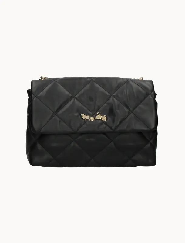 Sac Matelassé Noir - Taille T.U.