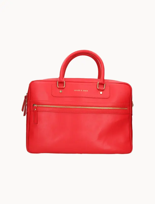 Sac Porte-Documents Rouge - Taille T.U.