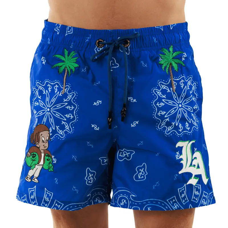SALIN BLUE | Mens Swimwear LA GANG