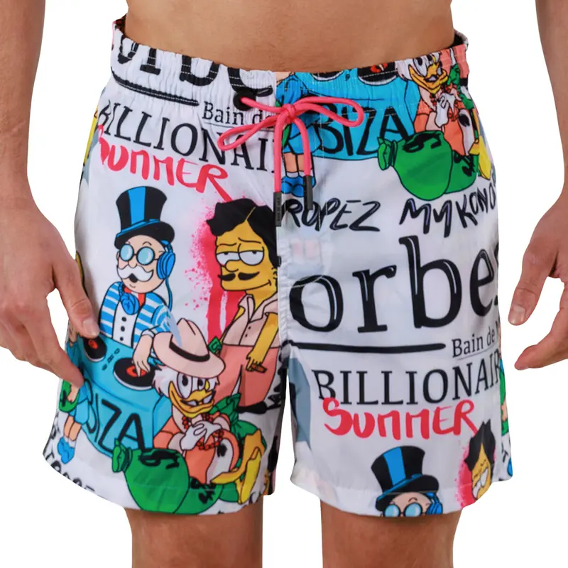 SALIN | Mens Swimwear BILLIONAIRES PRINT
