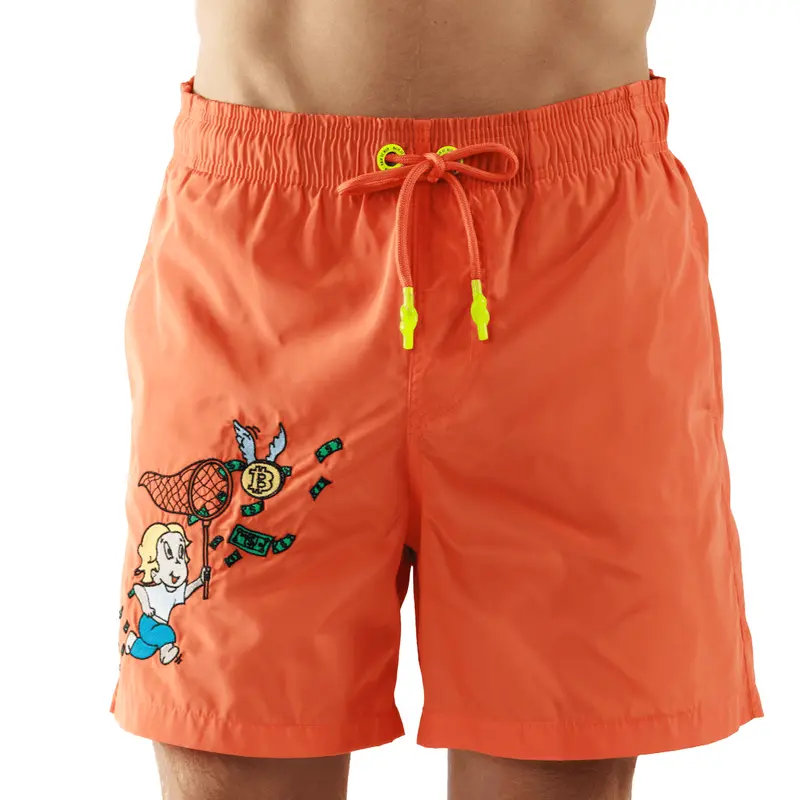 SALIN ORANGE | Mens Swimwear RICH THE DOLLAR MONO