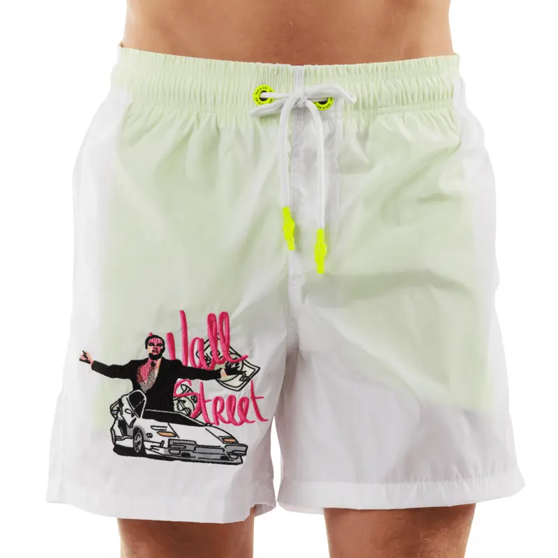 SALIN WHITE | Mens Swimwear THE WALL STREET