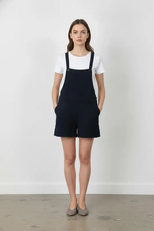 Salopette Short Bleu - Taille S/36