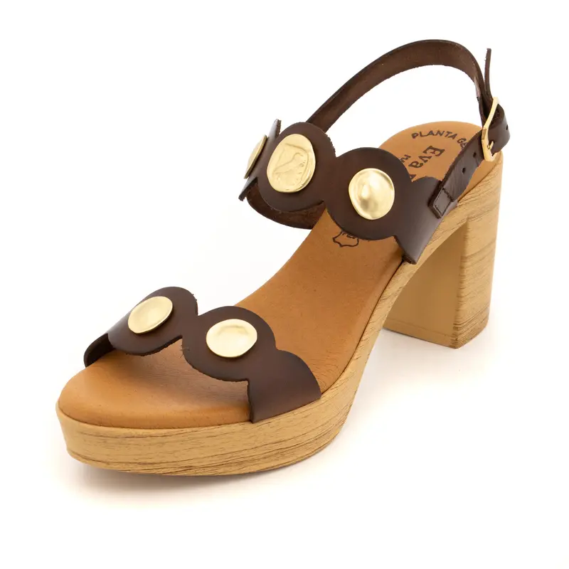 Sandale EVA FRUTOS Femme 6893 marron