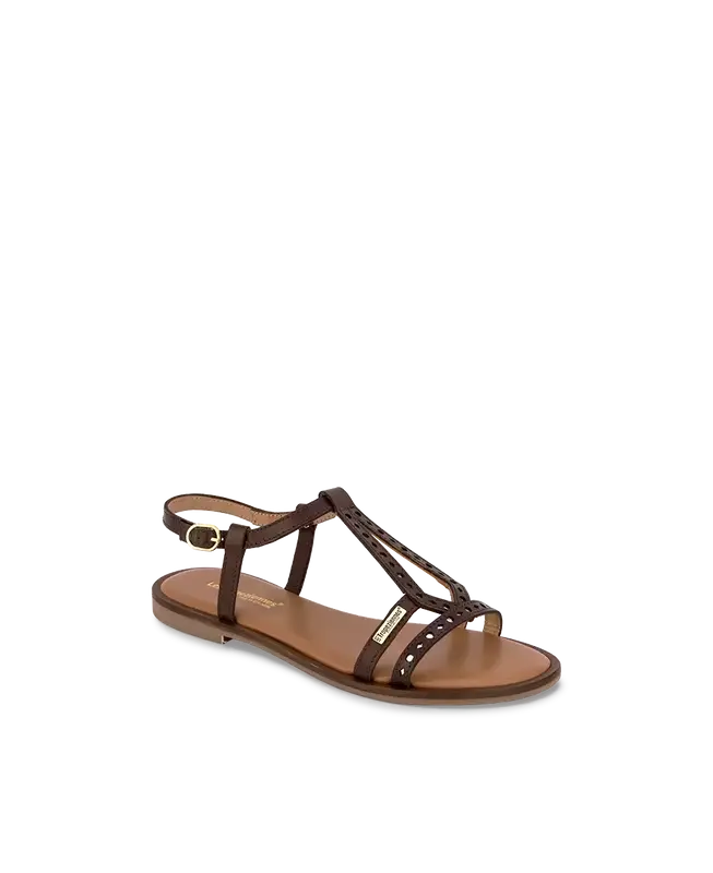 Sandale LES TROPEZIENNES Femme HELECTRA marron