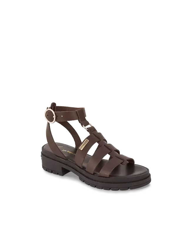 Sandale LES TROPEZIENNES Femme TOBO marron