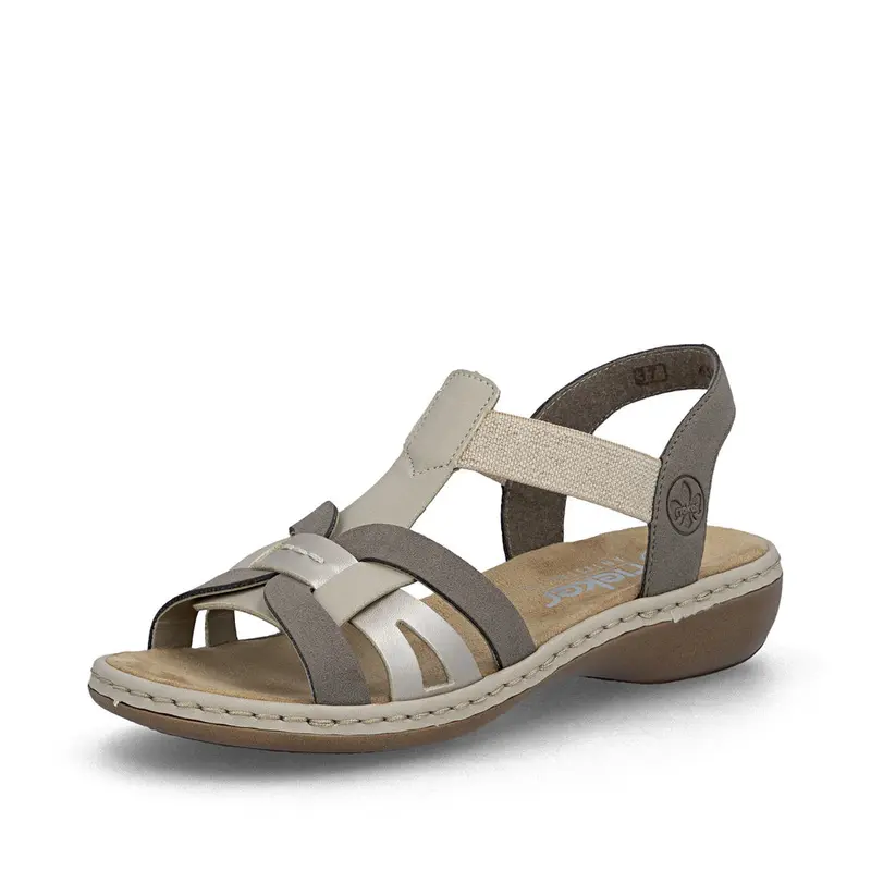 Sandale RIEKER Femme 65918 taupe
